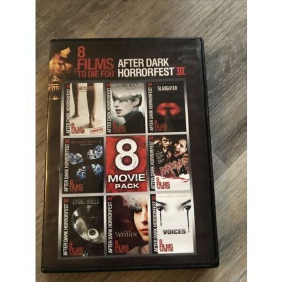 8 Films to Die for After Dark Horrorfest III DVDs.  Slaughter, Voices And More - Picture 1 of 5